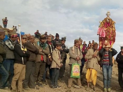 devotee welcomed his DEVTA